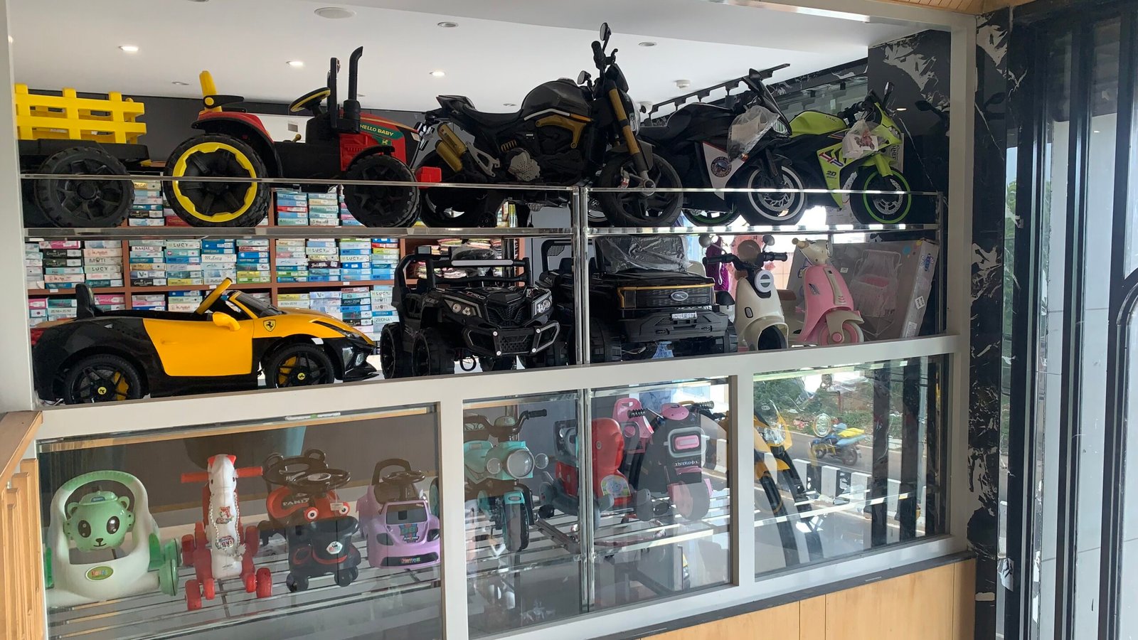 Kids Battery Sports Cars and Toys Zone